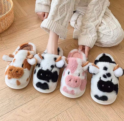 Nos pantoufles vache